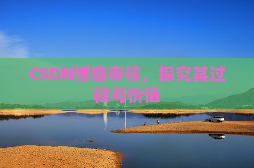 CSDN博客审核，探究其过程与价值